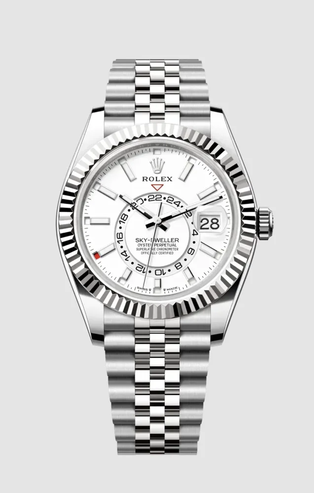Rolex Sky-Dweller white dial